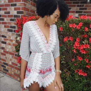 Floral romper